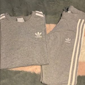 Grey Adidas Set